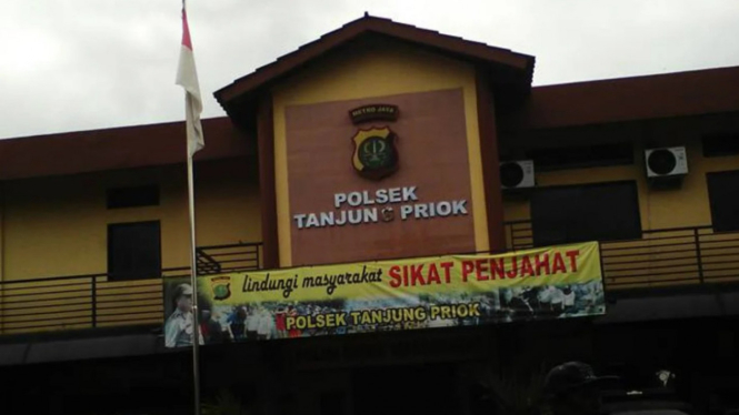 Polsek Tanjung Priok, Jakarta Utara.