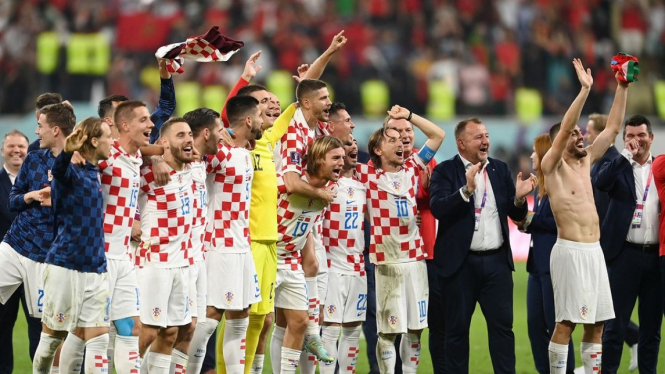 Kroasia Raih peringkat ketiga Piala Dunia 2022