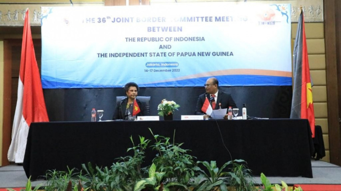 Sidang ke-36 Joint Border Committee Indonesia - PNG.