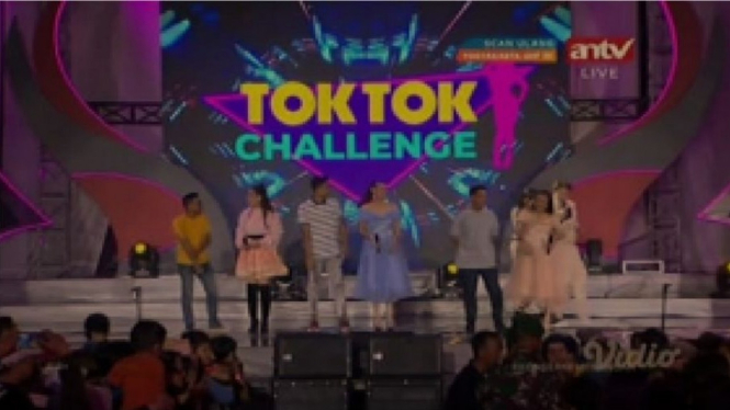 TokTok Challenge di Konser Kemenangan Koplo Superstar