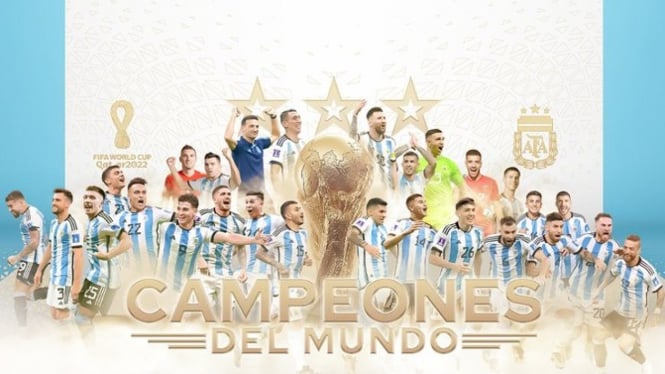 Argentina Juara Piala Dunia 2022