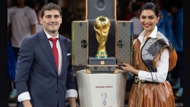 Deepika Padukone jadi pembawa piala di FIFA World Cup 2022