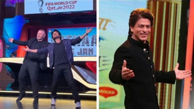 Shah Rukh Khan dan Wayne Rooney