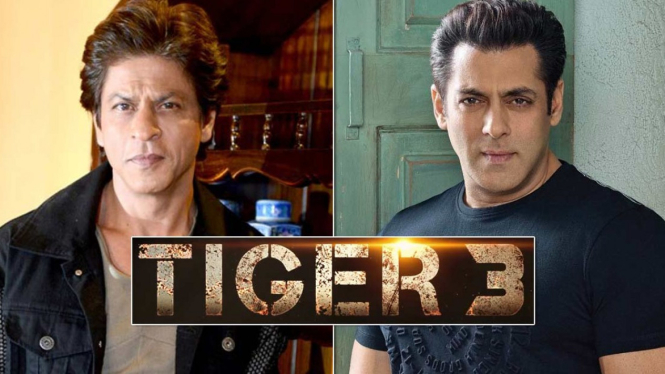 Shah Rukh Khan dan Salman Khan di Tiger 3