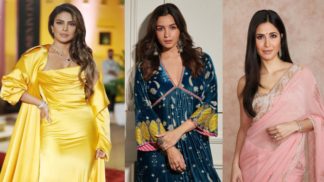 Priyanka Chopra, Alia Bhatt, dan Katrina Kaif