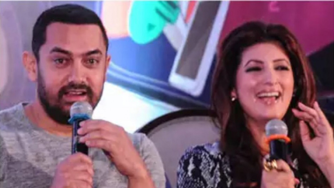 Aamir Khan dan Twinkle Khanna