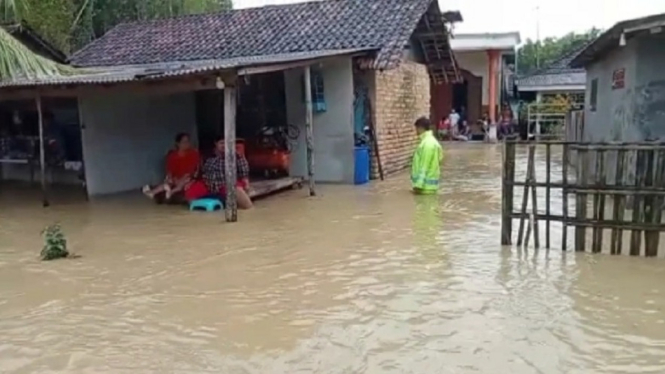 Hujan Ekstrem, Ratusan Rumah dan Jalan Terendam Banjir