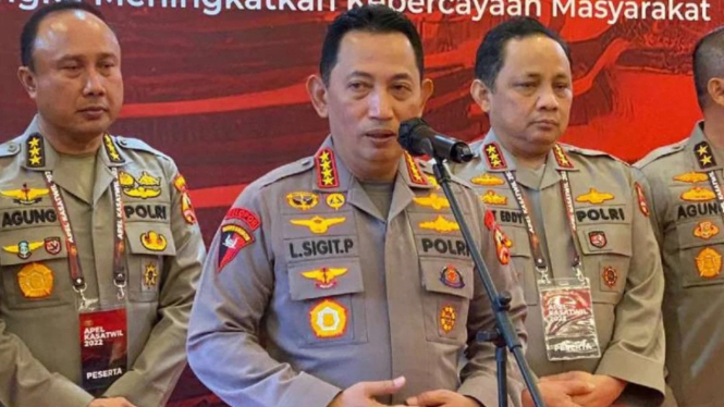 Kapolri Ungkap, 1.226 Polisi Meninggal Dunia di Tahun 2022