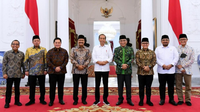 Presiden Jokowi Bertemu PBNU, Bahas 100 Tahun Lahirnya NU