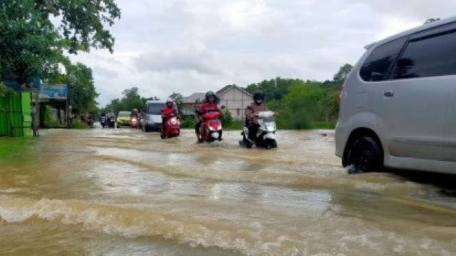 Banjir di Pati, Jawa Tengah.