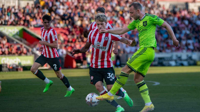 Duel Brentford vs Manchester United