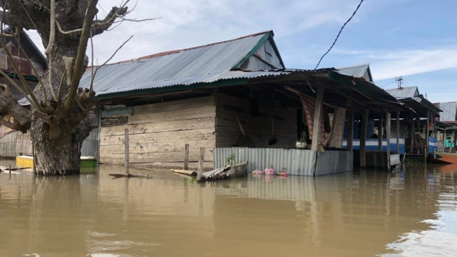 Banjir di Wajo, Sulawesi Selatan.