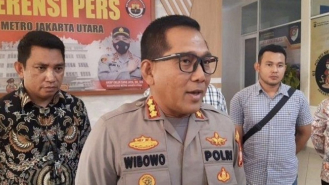 Kapolres Metro Jakarta Utara, Kombes Polisi Wibowo.