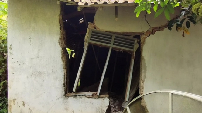 Bencana Tanah Bergerak, 26 Rumah Rusak dan Terancam Ambruk