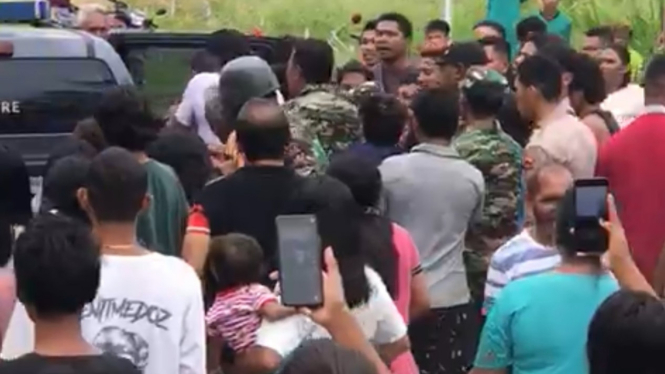 Tilap Dana BLT, Plt Kepala Desa Nyaris Dihakimi Massa saat Tertangkap