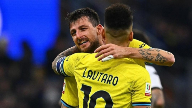Lautaro Martinez & Acerbi cetak gol penentu Inter vs Parma