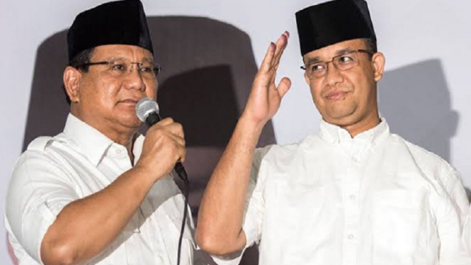 Survei Saiful Mujani: Pemilih Prabowo Bergeser ke Anies