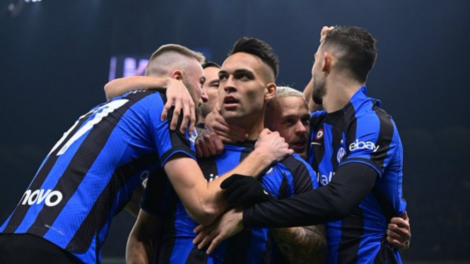 Gol Tunggal Lautaro Martinez menangkan Inter Milan