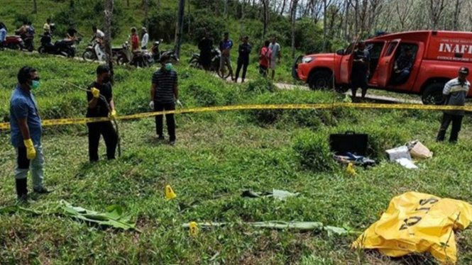 Misteri Dua Mayat di Kebun Karet Terungkap, Polisi Tangkap Pembuangnya