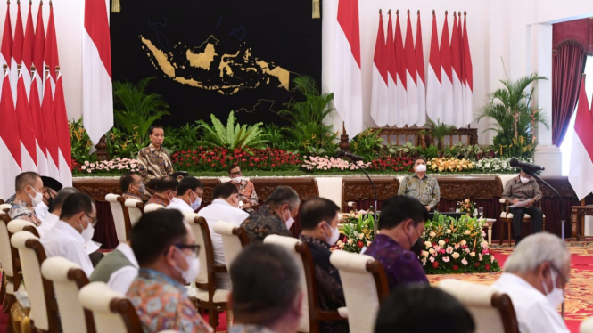Presiden Jokowi Pimpin Sidang Kabinet Perdana di 2023