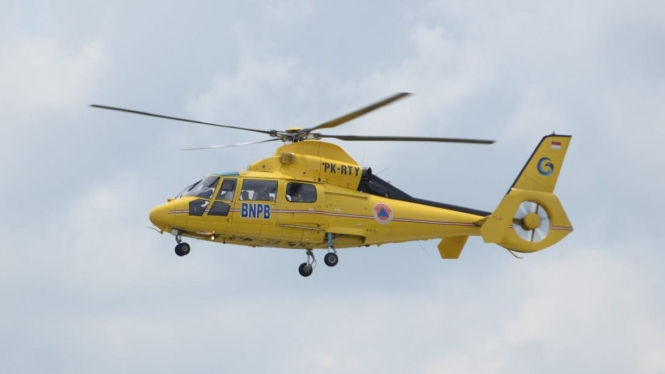 Ilustrasi Helikopter BNPB.
