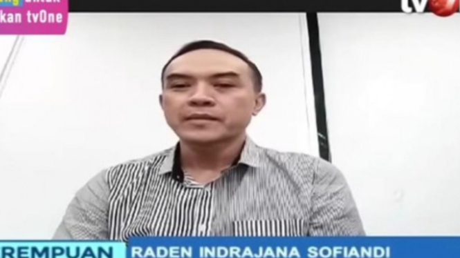 Tersangka Raden Indrajana Sofiandi.