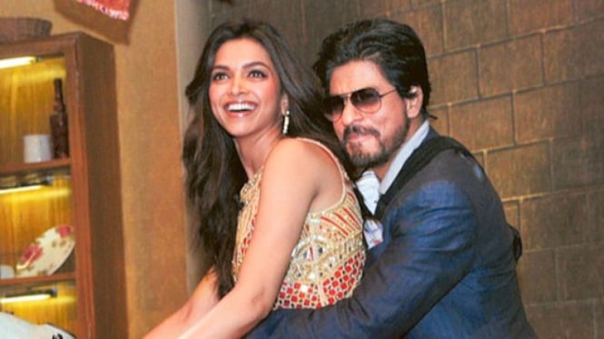 Shah Rukh Khan dan Deepika Padukone