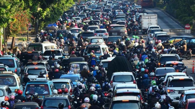 Indeks Kemacetan Jakarta Meningkat 50 Persen