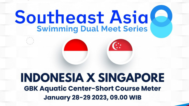 Dual Meet Series Indonesia vs Singapura, 28-29 Januari 2023