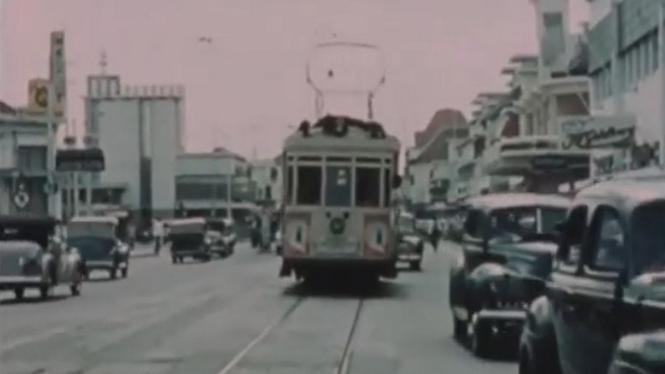 Video Rekaman Tahun 1941, Surabaya Serasa di Eropa