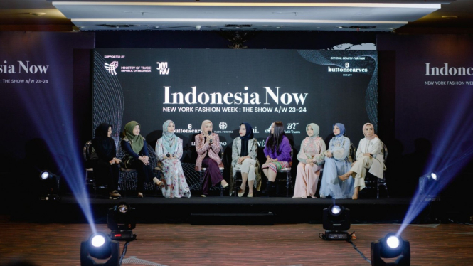 Suasana Talkshow Membahas Brand Indonesia di NYFW