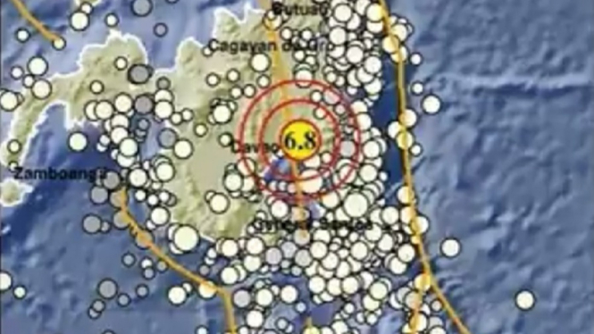 Gempa Magnitudo 6,8 Guncang Melonguane, Sulawesi Utara