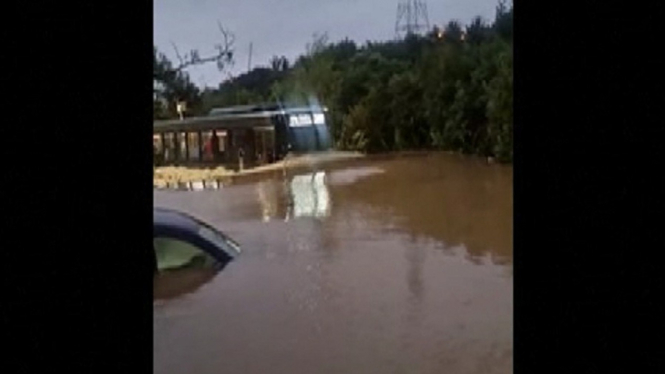Banjir di Selandia Baru.