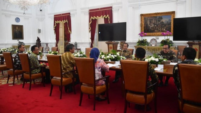 Pertemuan Presiden dengan Dewan Pers