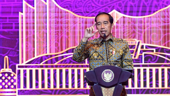 Presiden Jokowi pada PTIJK Tahun 2023