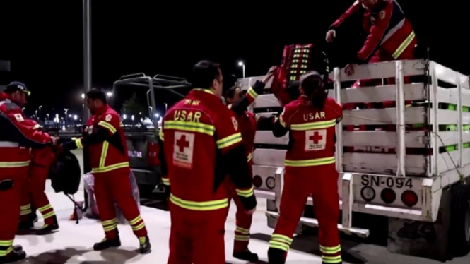 Pemerintah Meksiko kirim tim SAR ke Turki bantu tanggani gempa.