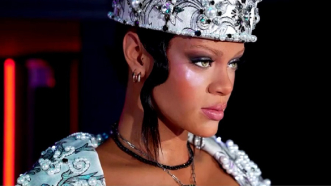 Patung lilin Rihanna