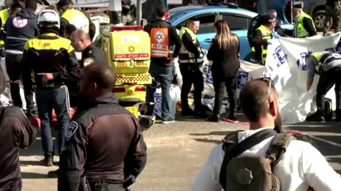 Aksi Teror Pengemudi Mobil di Yerusalem Timur, 2 orang tewas