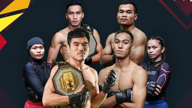 Duel Perebutan Sabuk Juara One Pride MMA Fight Night 66