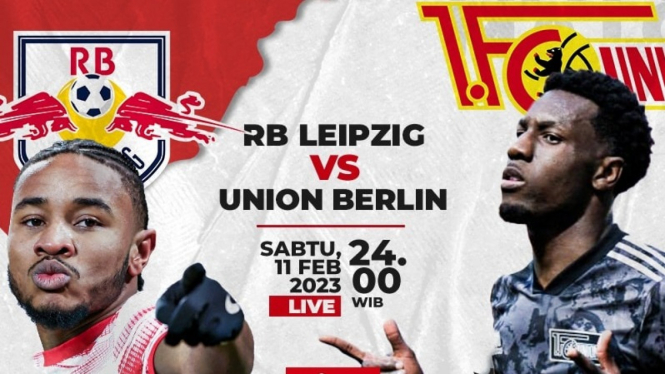 RB Leipzig vs Union Berlin Live di ANTV