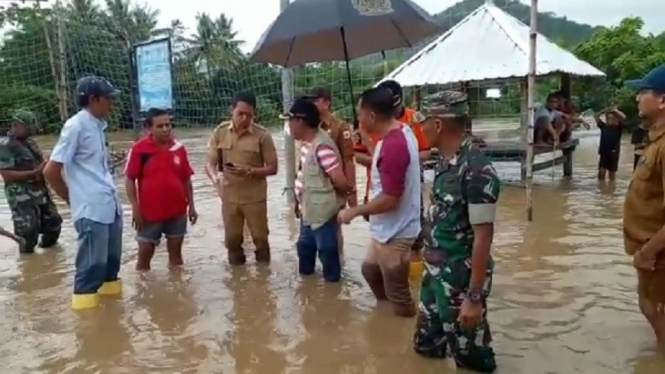 Banjir di Sumbawa Barat Meluas, 2.961 Rumah Terendam