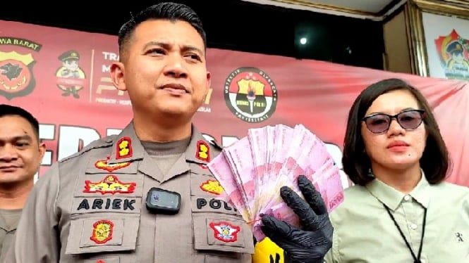 Polisi Cirebon  tangkap penjual beras pembuat uang palsu