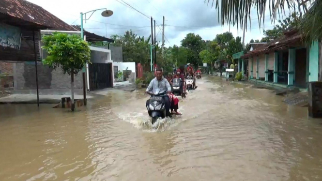 Diguyur Hujan Deras, 5 Kecamatan di Klaten Terendam Banjir