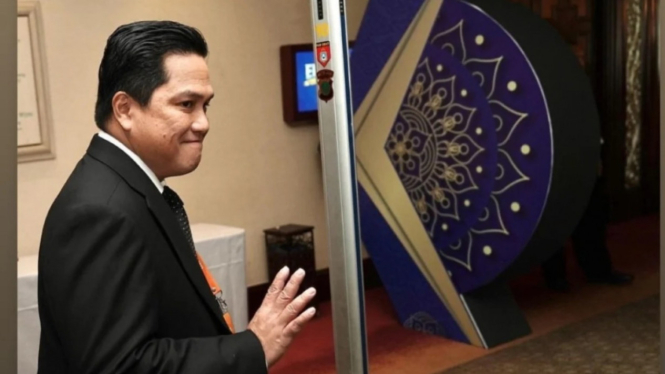 Ketua Umum PSSI periode 2023-2027 Erick Thohir.