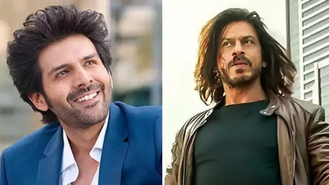 Kartik Aaryan dan Shah Rukh Khan