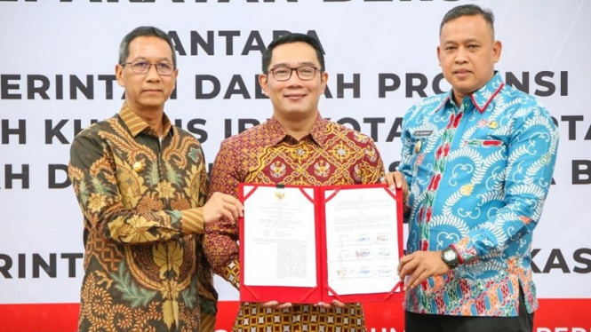 Jawa Barat dan DKI sepakat akan Bangun MRT