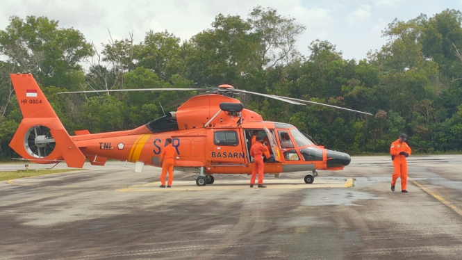 Evakuasi Kapolda Jambi, Basarnas Pekanbaru Berangkatkan Helikopter