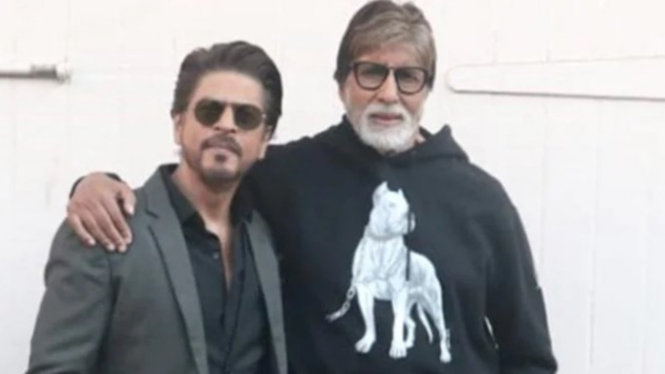 Shah Rukh Khan dan Amitabh Bachchan