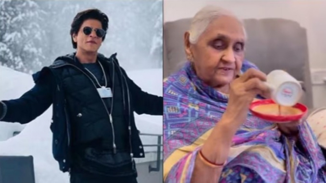 Viral Video Nenek Sebut Shah Rukh Khan "Forever Crush", Balasannya di