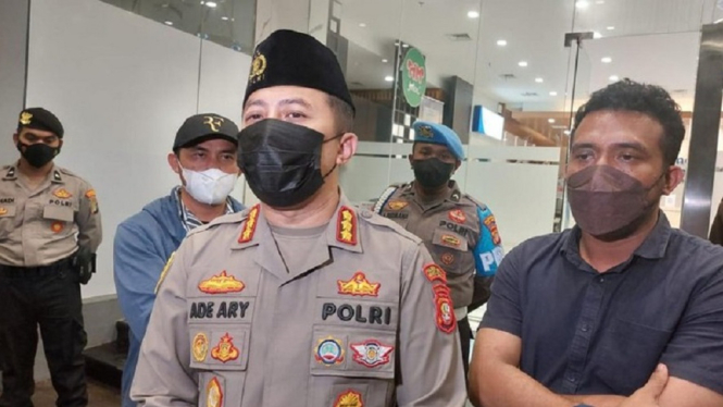 Kapolres Jakarta Selatan Jenguk Korban Penganiayaan Anak Pejabat Pajak